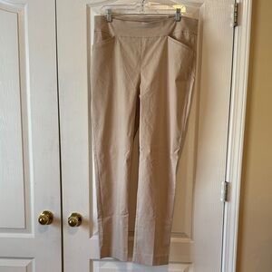 Chico's Perfect Stretch Josie Slim Pant Classic Rise New Khaki NWT